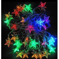 Гірлянда новорічна, зірочки, 20 Led, 4метри (AD-6)